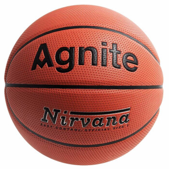 【得力旗下】安格耐特（Agnite）比赛训练精准投篮耐磨防撞室内外男女通用篮球 F1111吸汗孔PU7号篮球