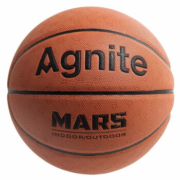 【得力旗下】安格耐特（Agnite）比赛训练精准投篮耐磨防撞室内外男女通用篮球 F1107 PU吸湿7号篮球